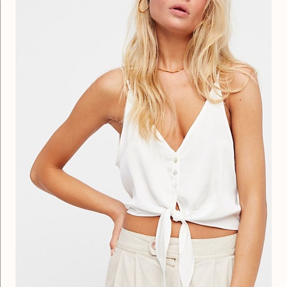 Free People Tops - Free People Two Tie for You Cropped Top